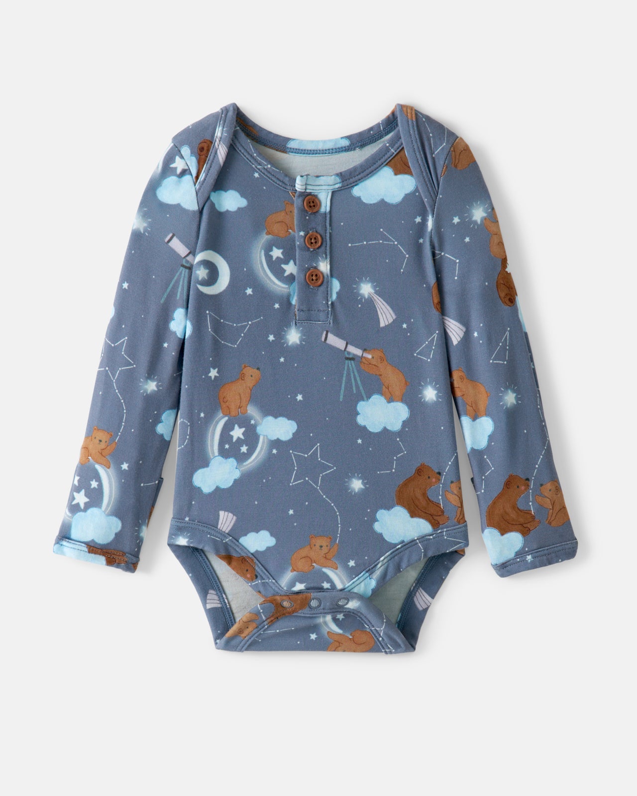 Constellation Cubs Henley Bodysuit