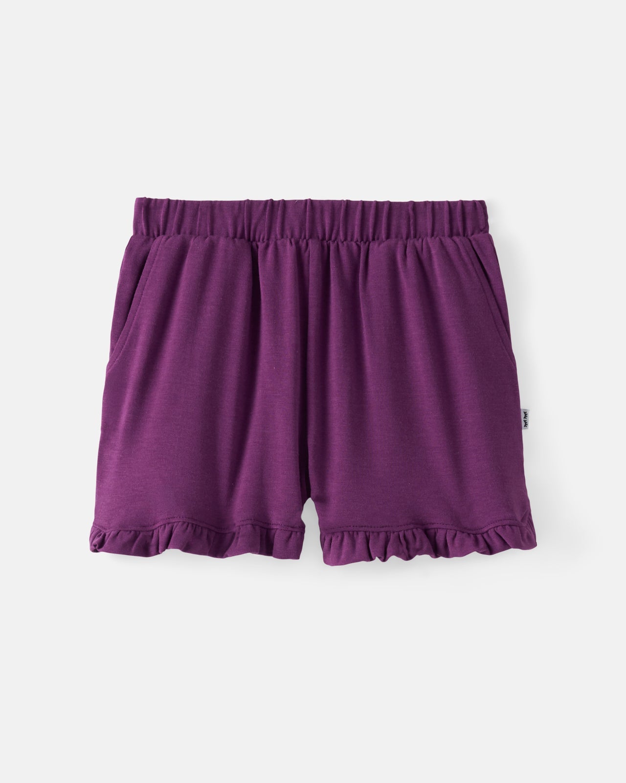 Royal Violet Ruffle Shorts
