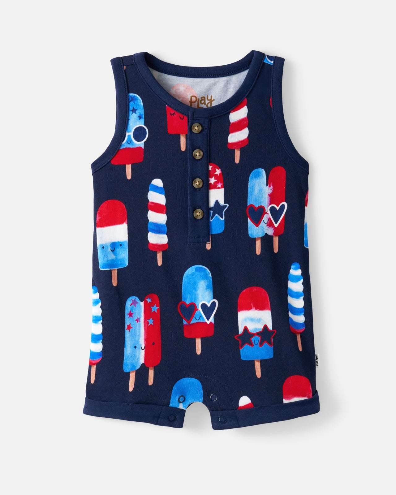 Sparkle Treats Henley Romper