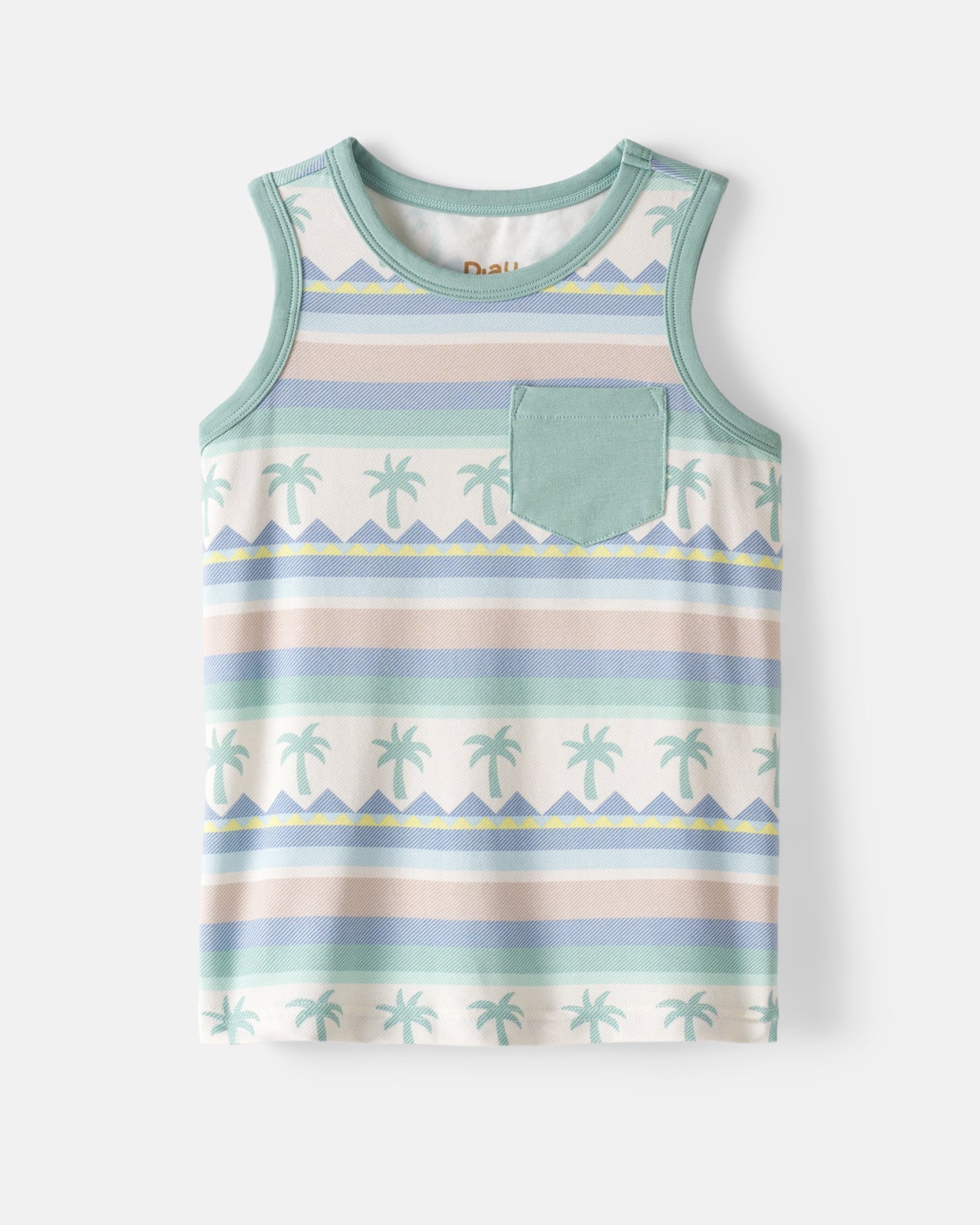 Swell Stripes Pocket Tank