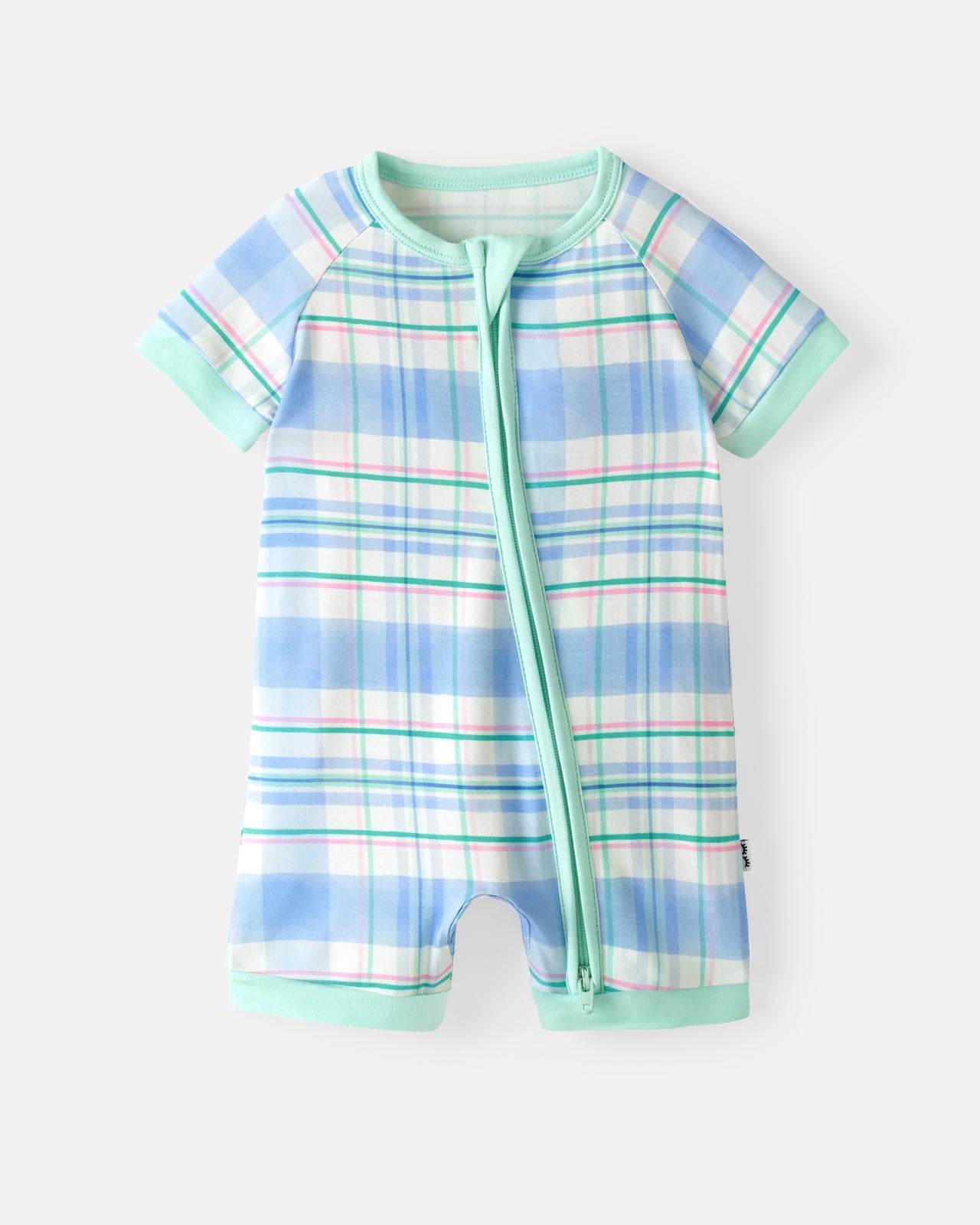 Springtime Plaid Shorty Zippy