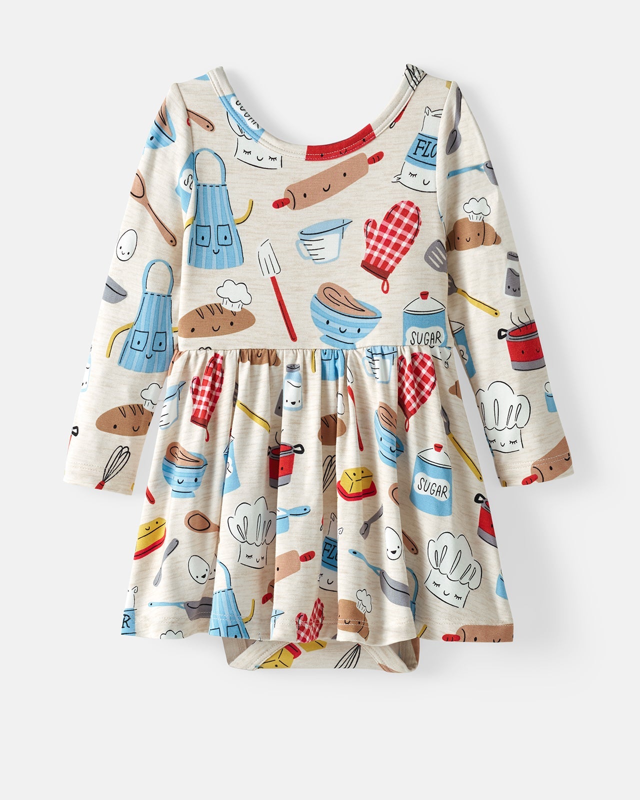 Little Chef Twirl Dress with Bodysuit