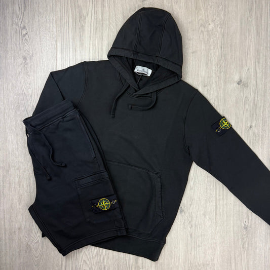 Stone Island Tracksuit - Black