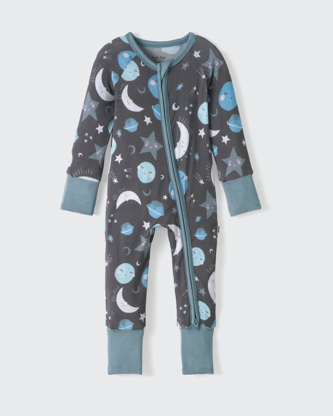 Blue To the Moon & Back Zippy