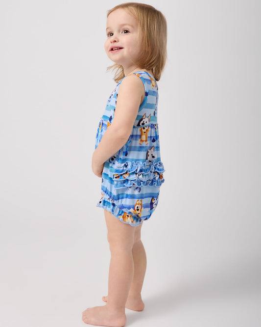 Bluey Dance All Day Bubble Romper