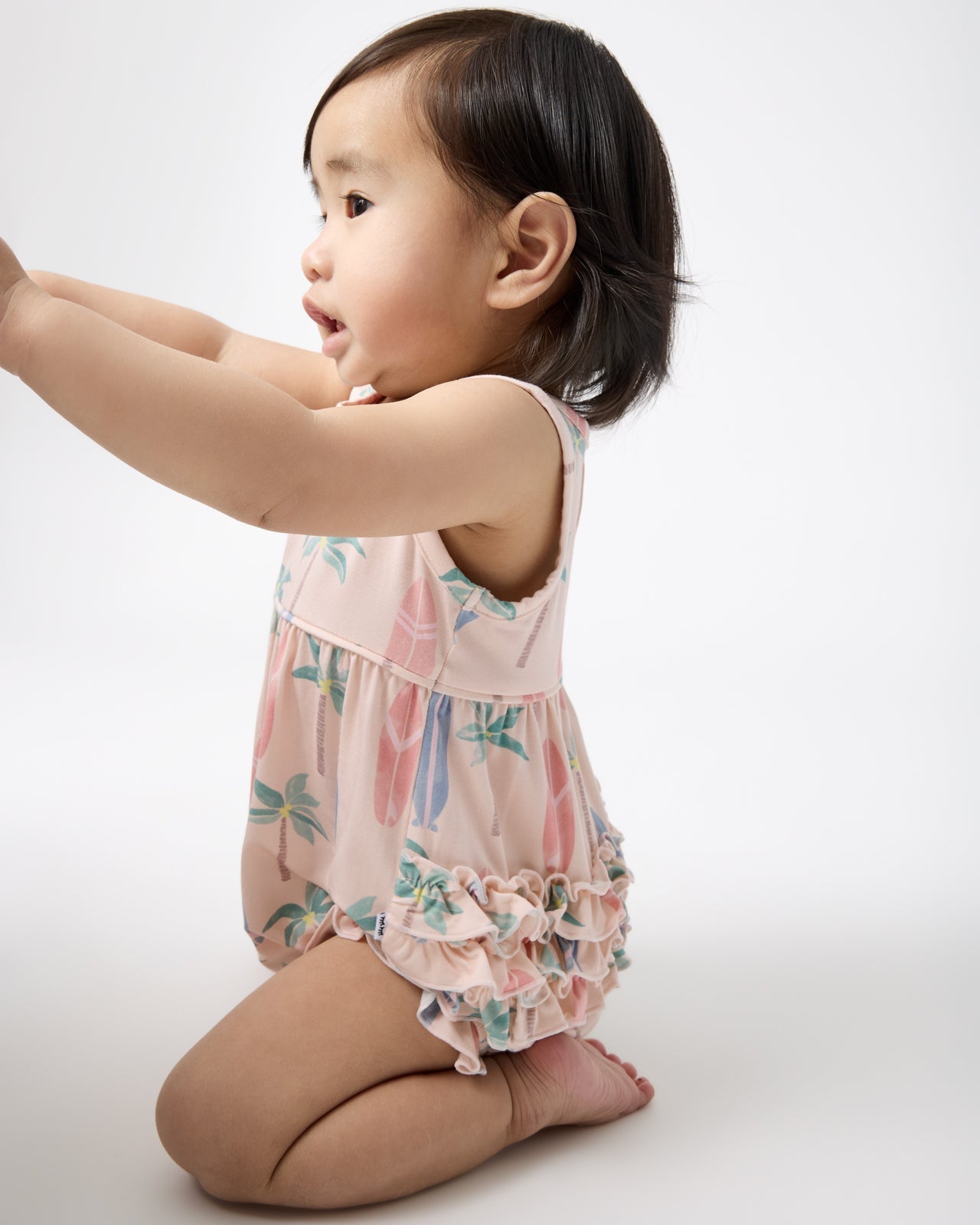 Palm Dunes Bubble Romper