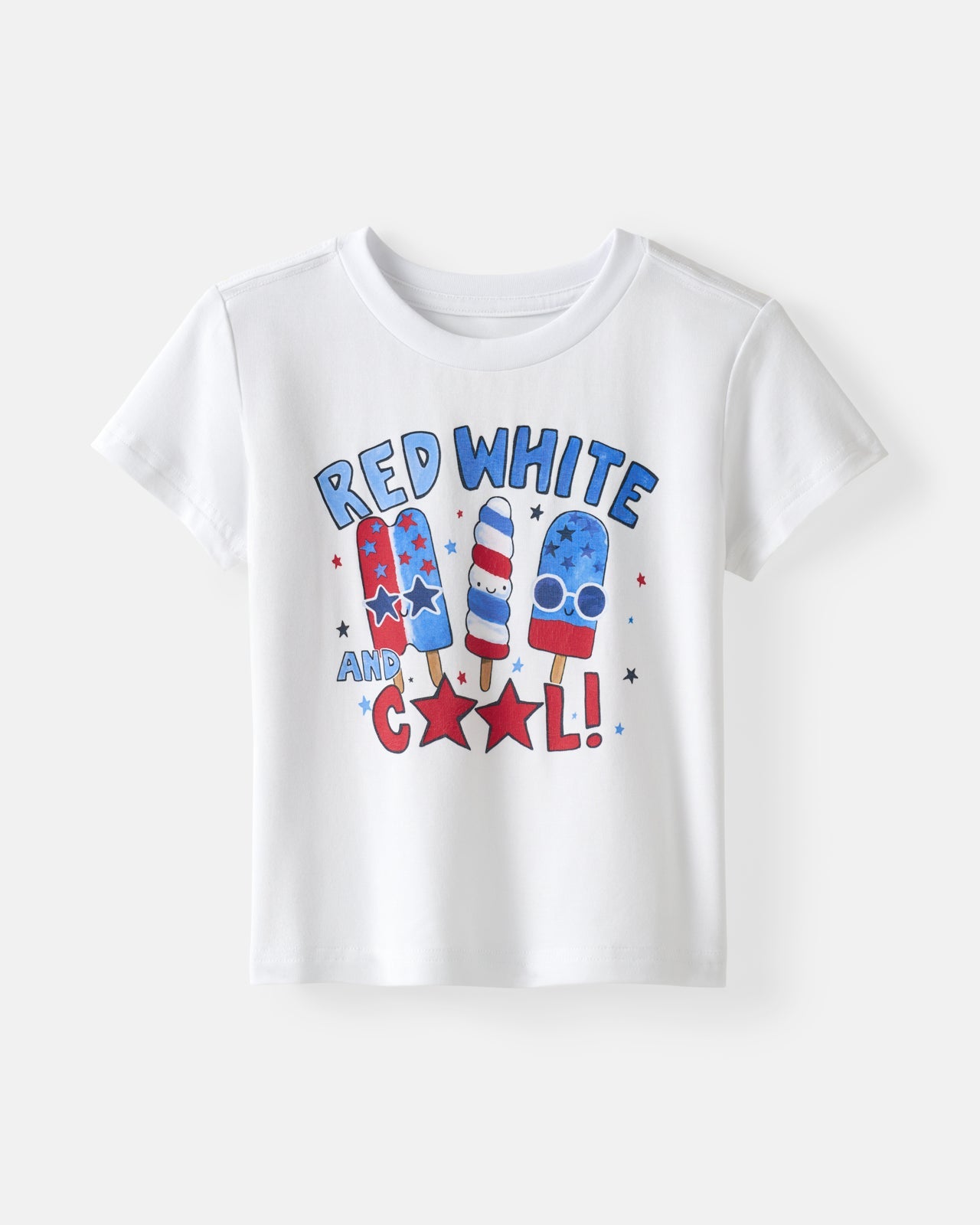 Red White & Cool Relaxed Tee