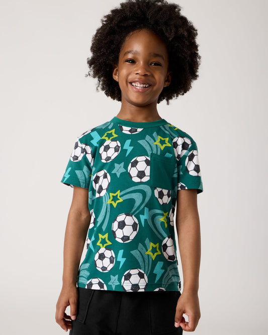 Soccer Stars Relaxed Pocket Tee