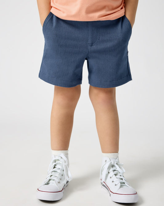 Vintage Navy Chino Shorts