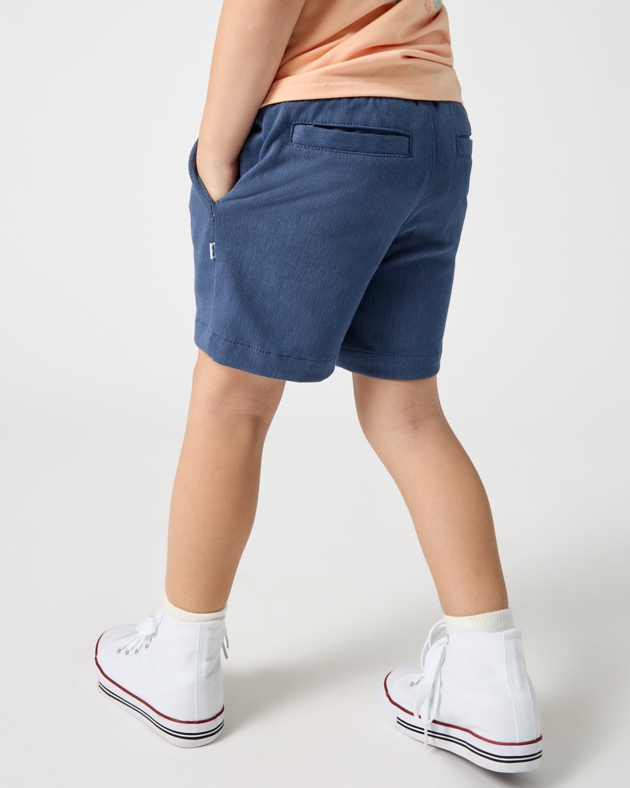 Vintage Navy Chino Shorts