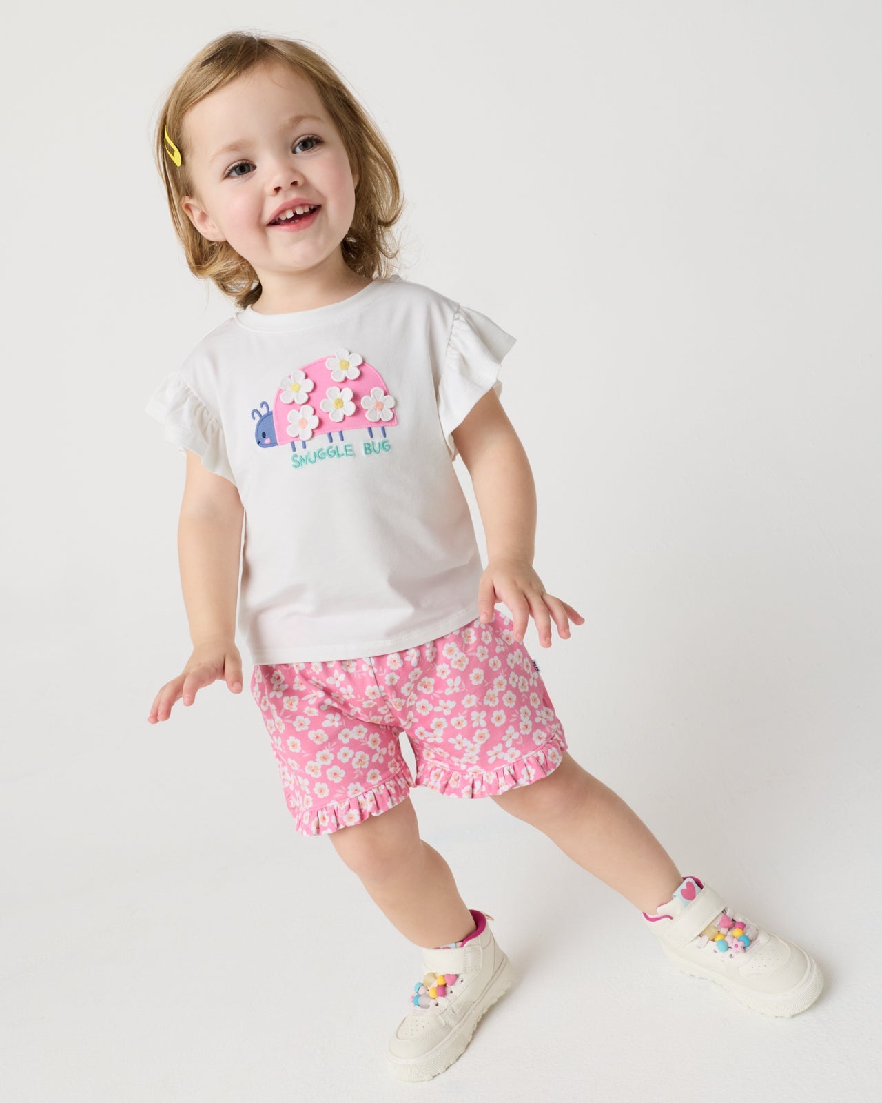 Snuggle Bug Flutter Tee