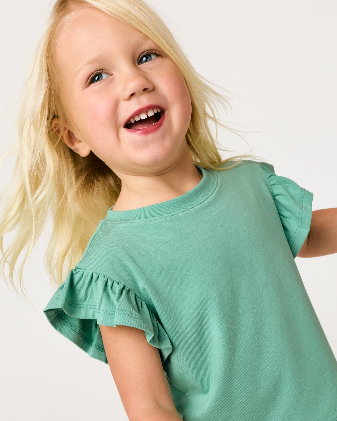 Cool Jade Flutter Tee