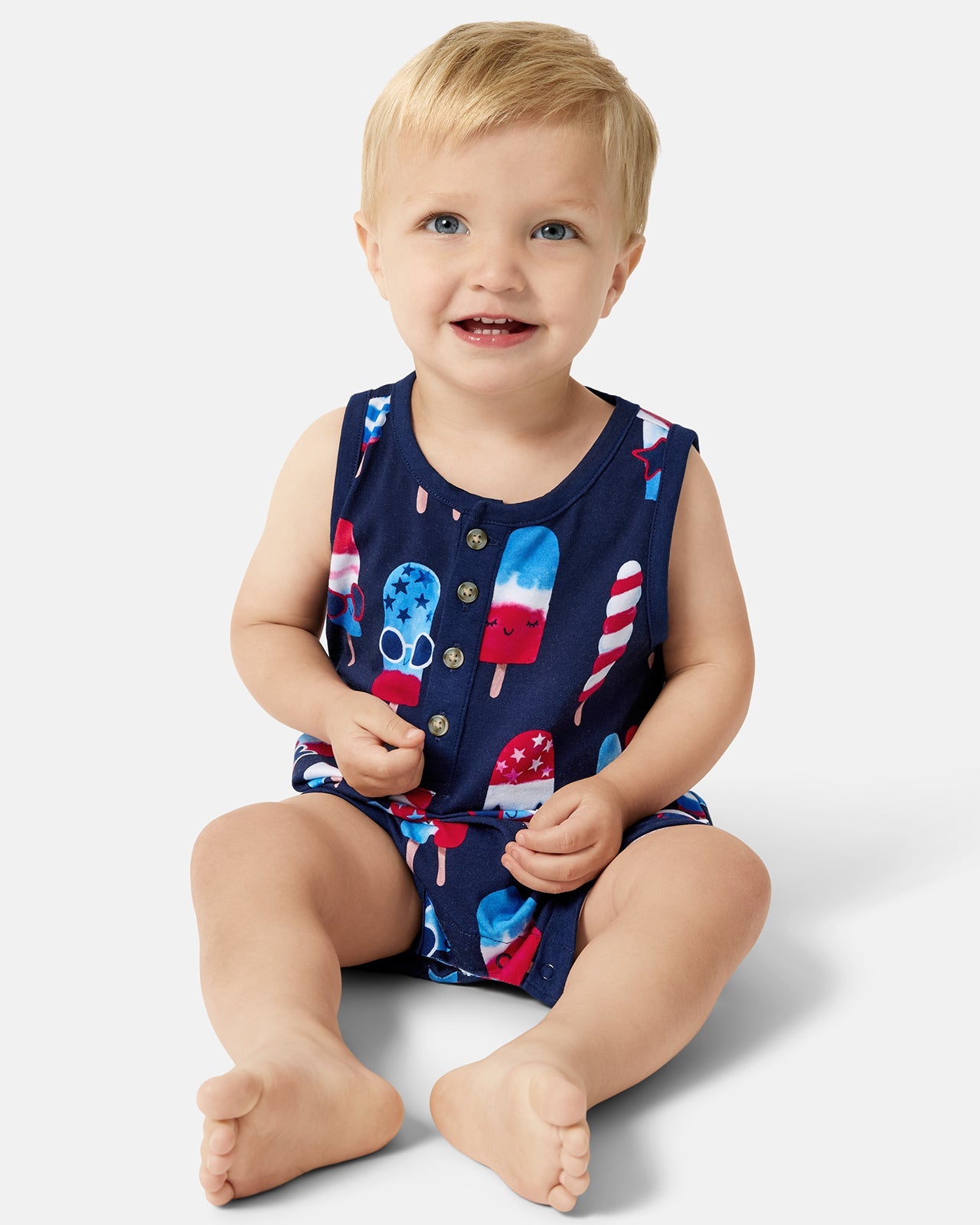 Sparkle Treats Henley Romper