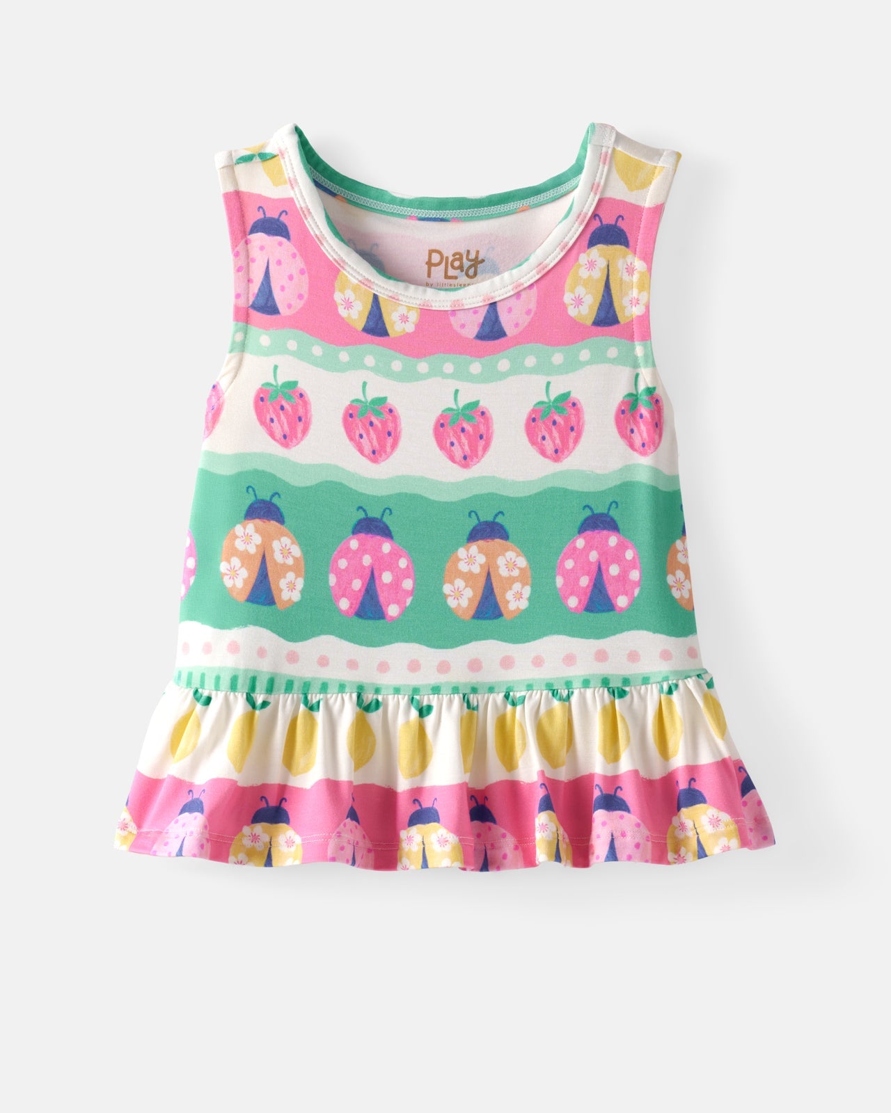 Ladybug Lane Peplum Tank