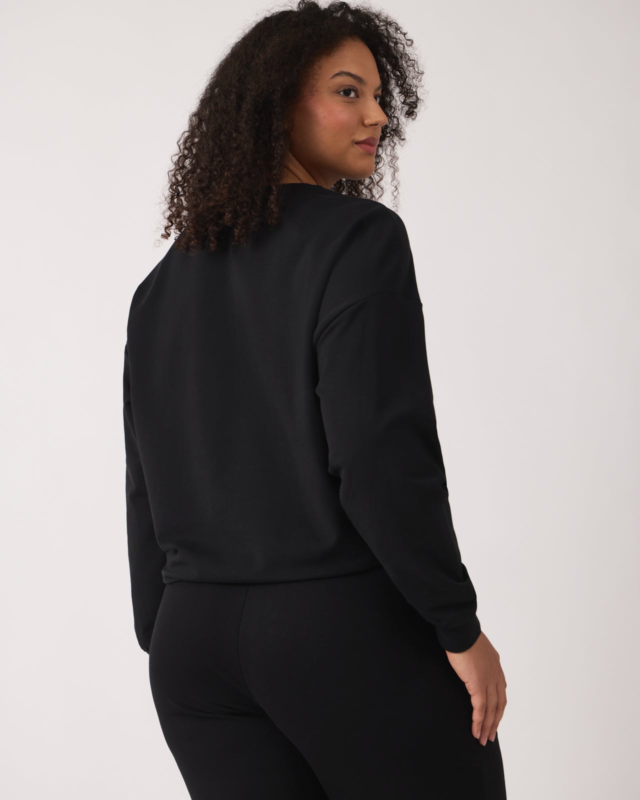 Black Women's Everyday Crewneck Sweatshirt