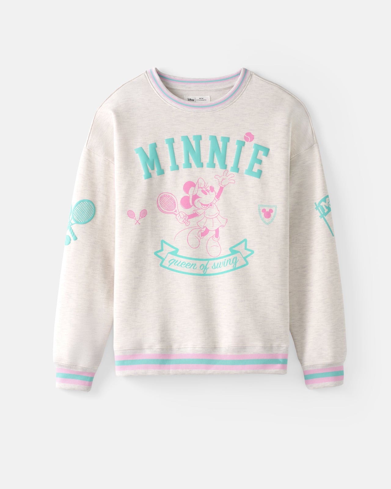 Disney Minnie Mouse Queen of Swing Women's Crewneck Sweatshirt