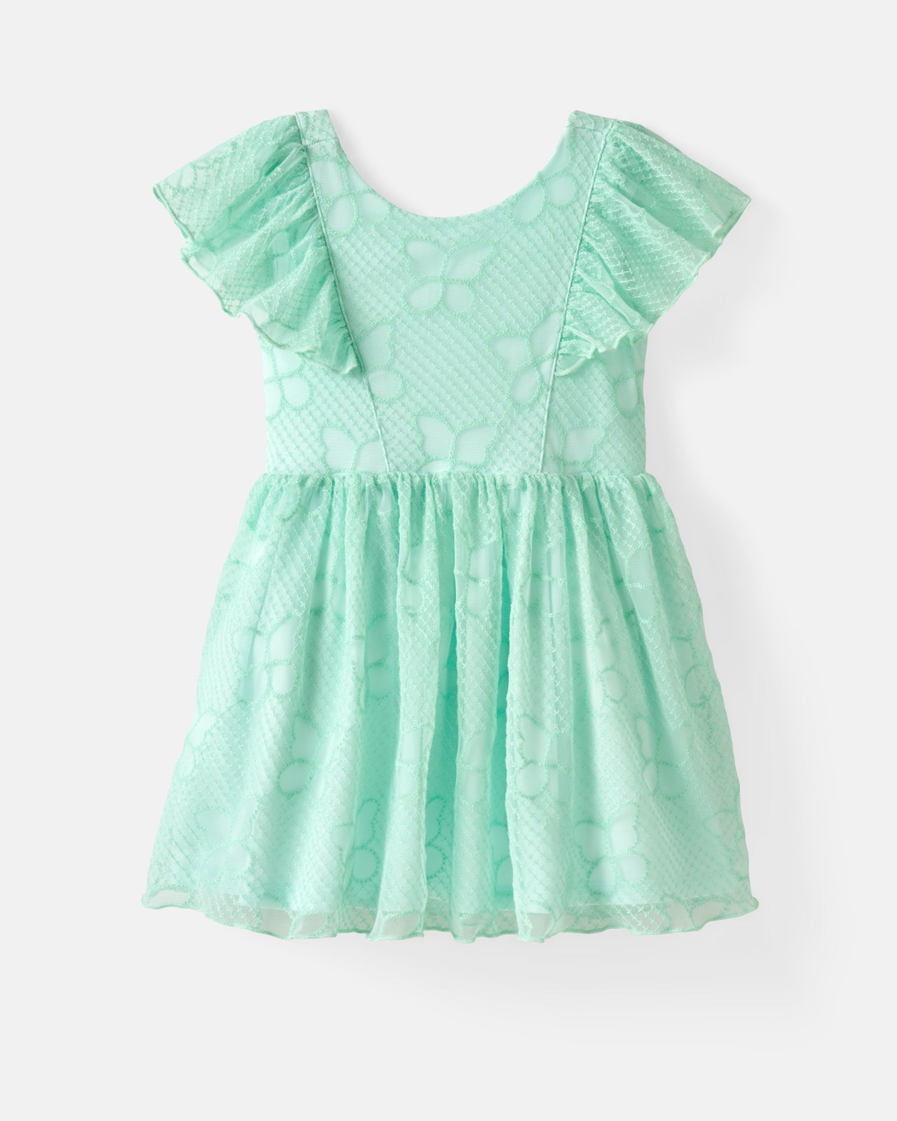Butterfly Brook Smocked Flutter Dress