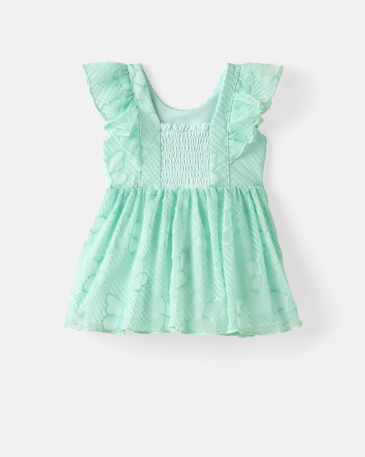 Butterfly Brook Smocked Flutter Dress with Bloomer