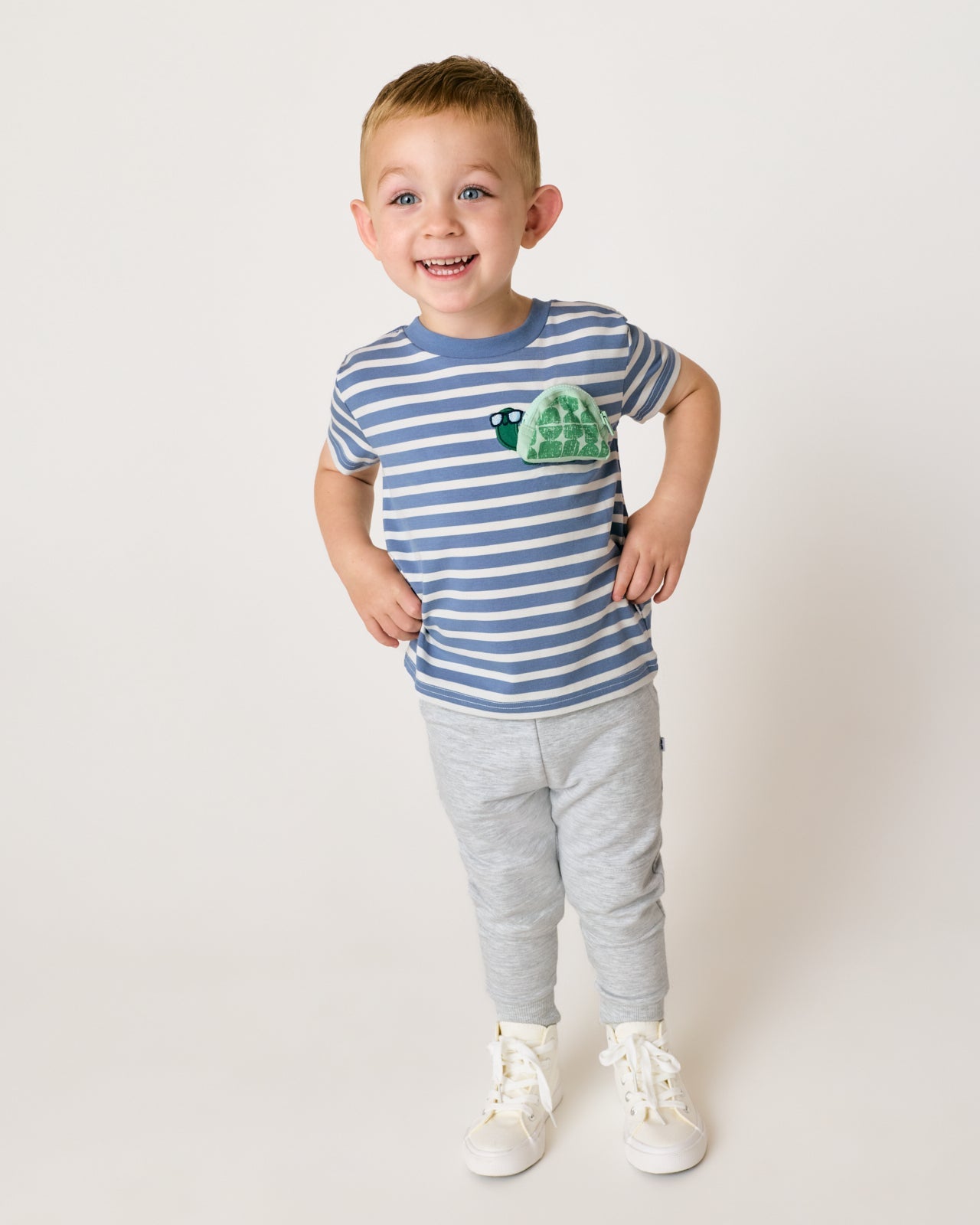 Zippy Turtle Relaxed Pocket Tee