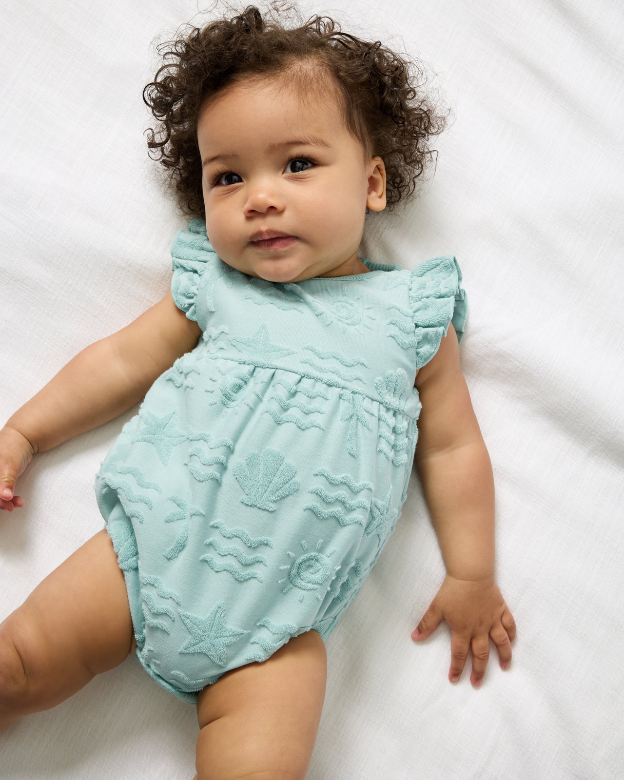Coastal Rays Flutter Bodysuit