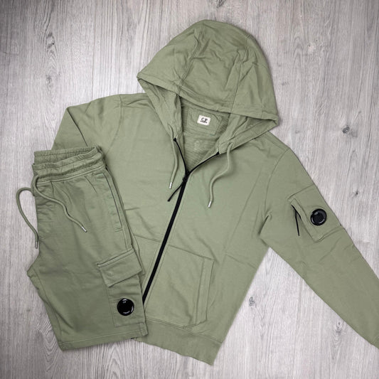 CP Company Tracksuit - Moss Gray