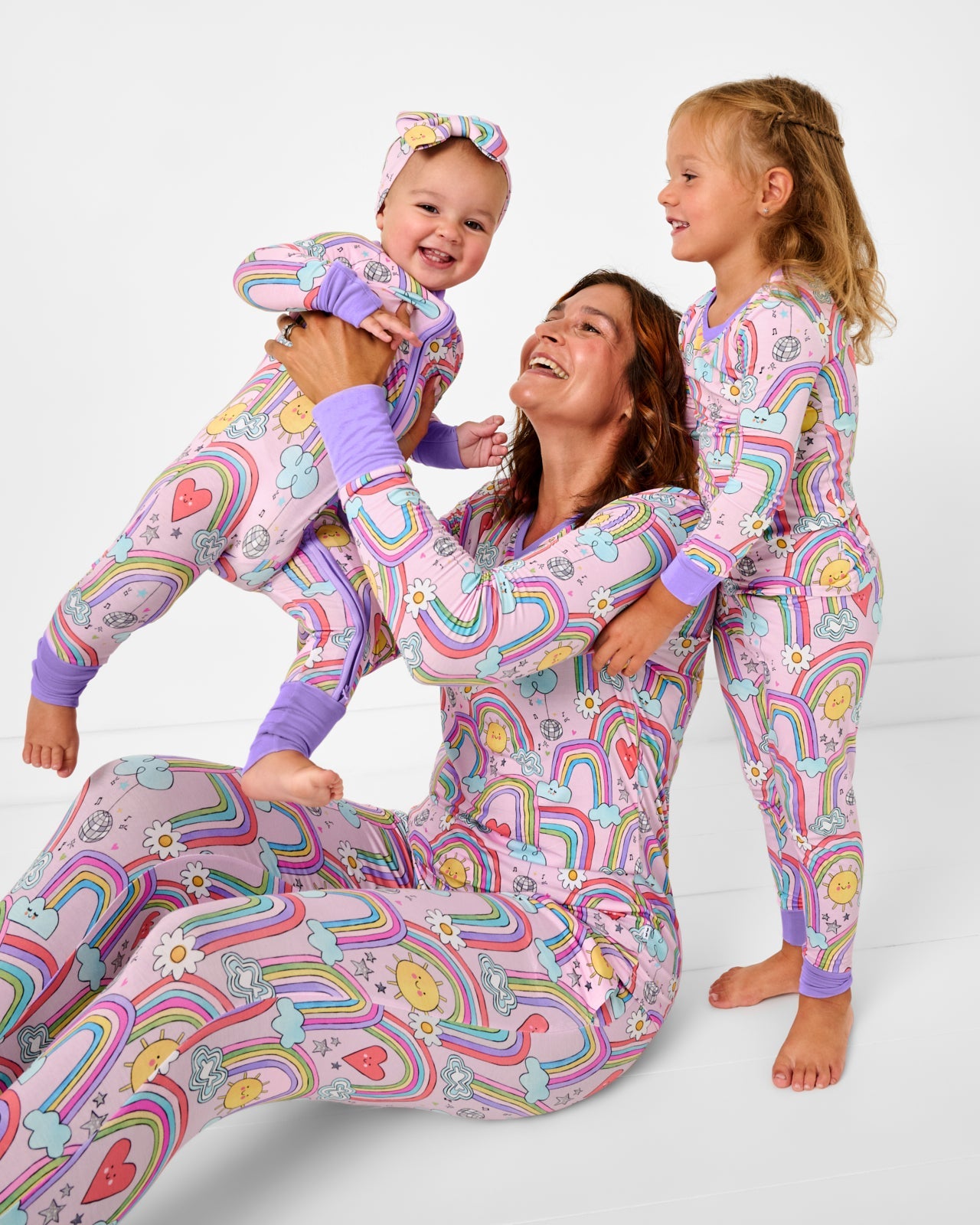 Disco Rainbows Women's Pajama Pants