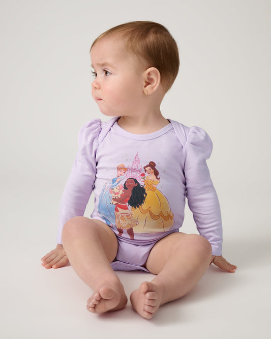 Disney Castle Daydream Puff Sleeve Bodysuit