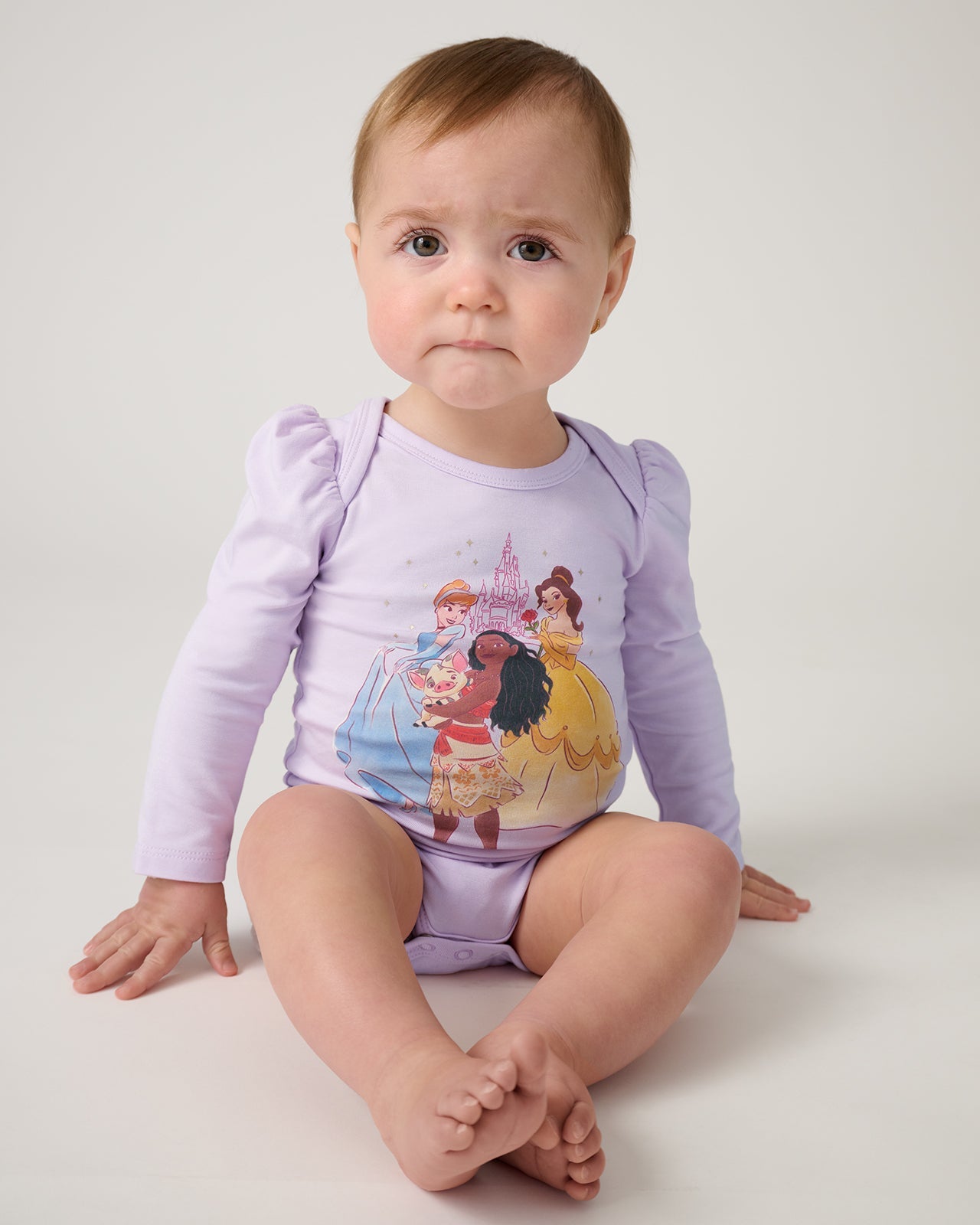 Disney Castle Daydream Puff Sleeve Bodysuit