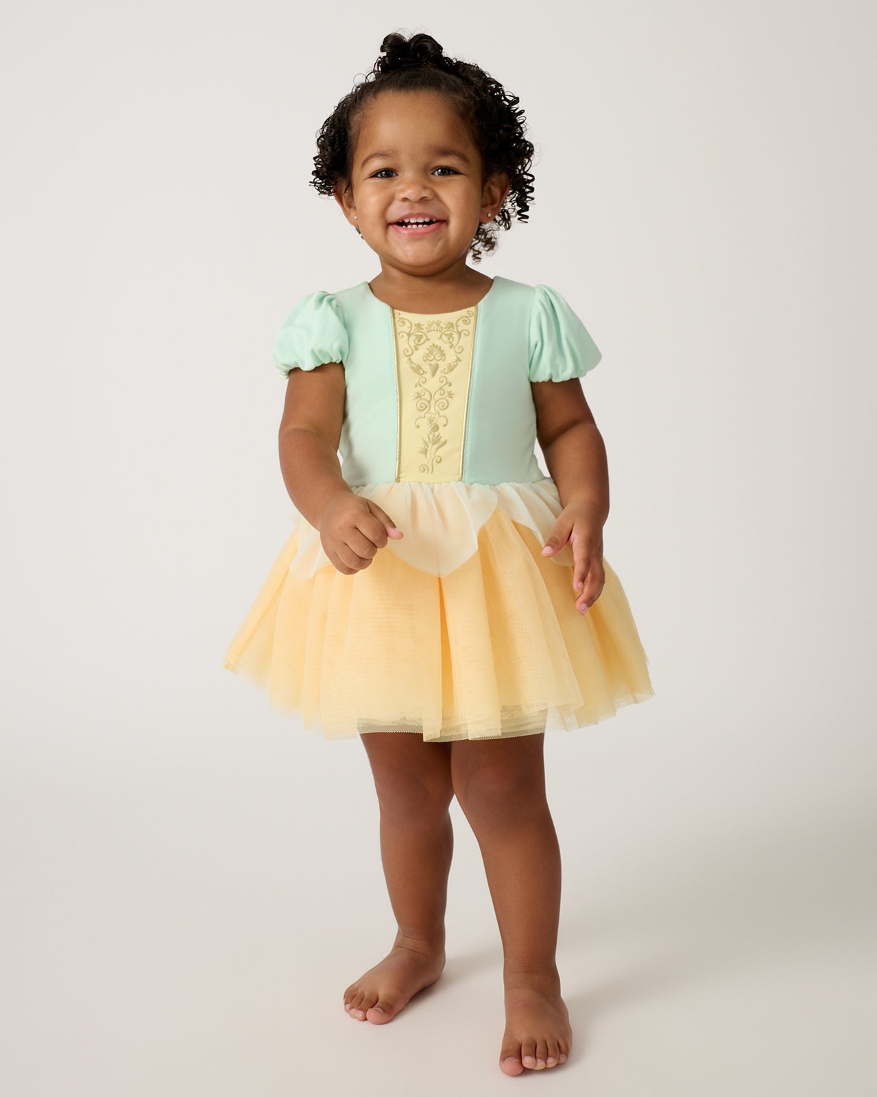 Disney Princess Tiana Dress with Bodysuit