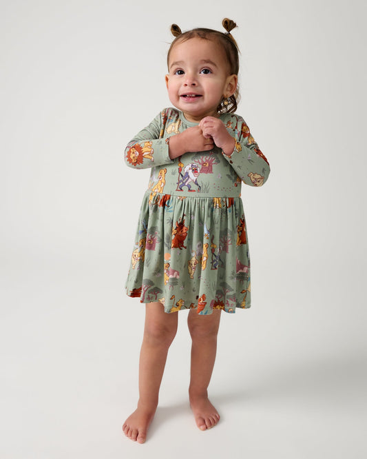 Disney Simba's Safari Skater Dress with Bodysuit