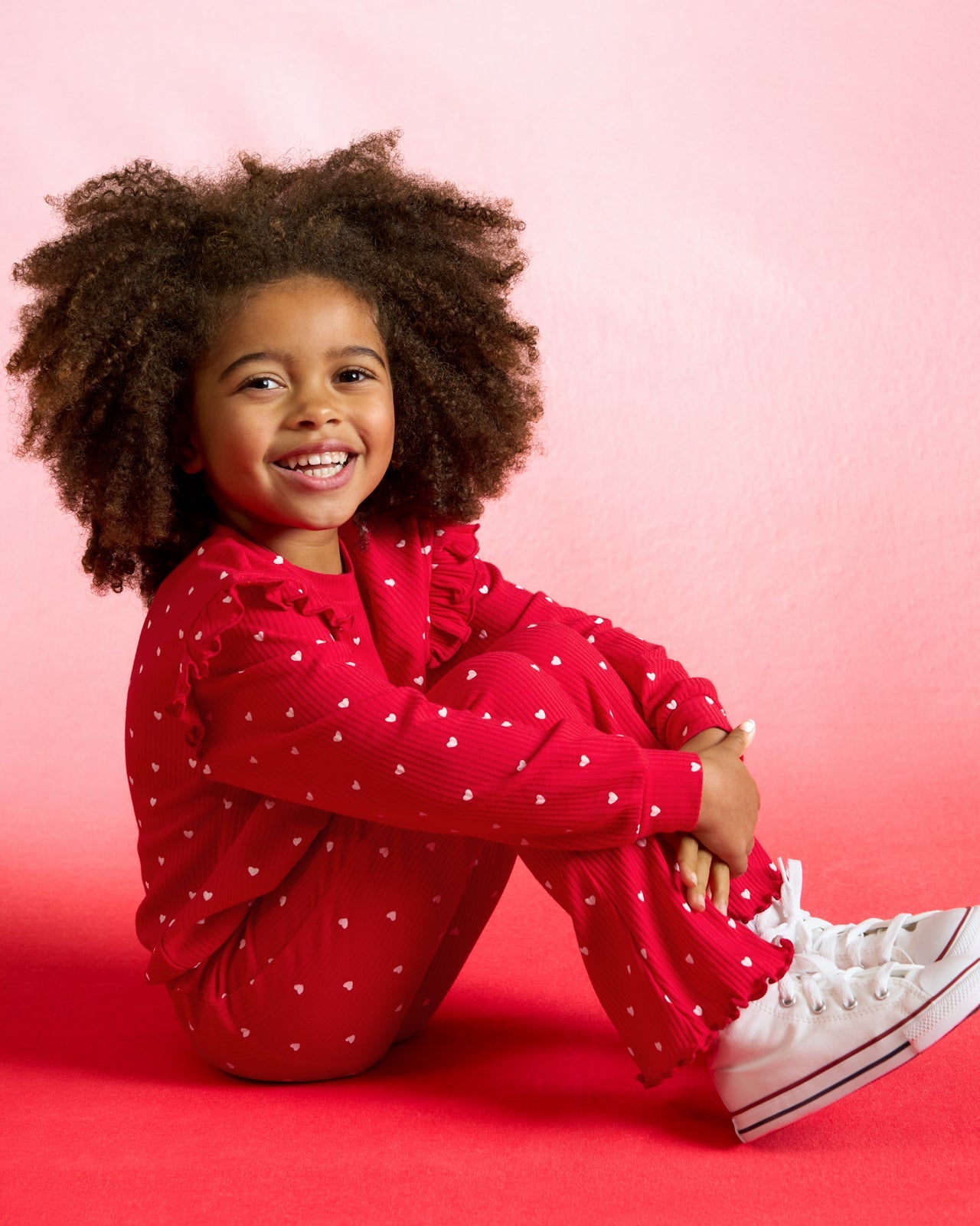 Little Love Ribbed Flare Pant