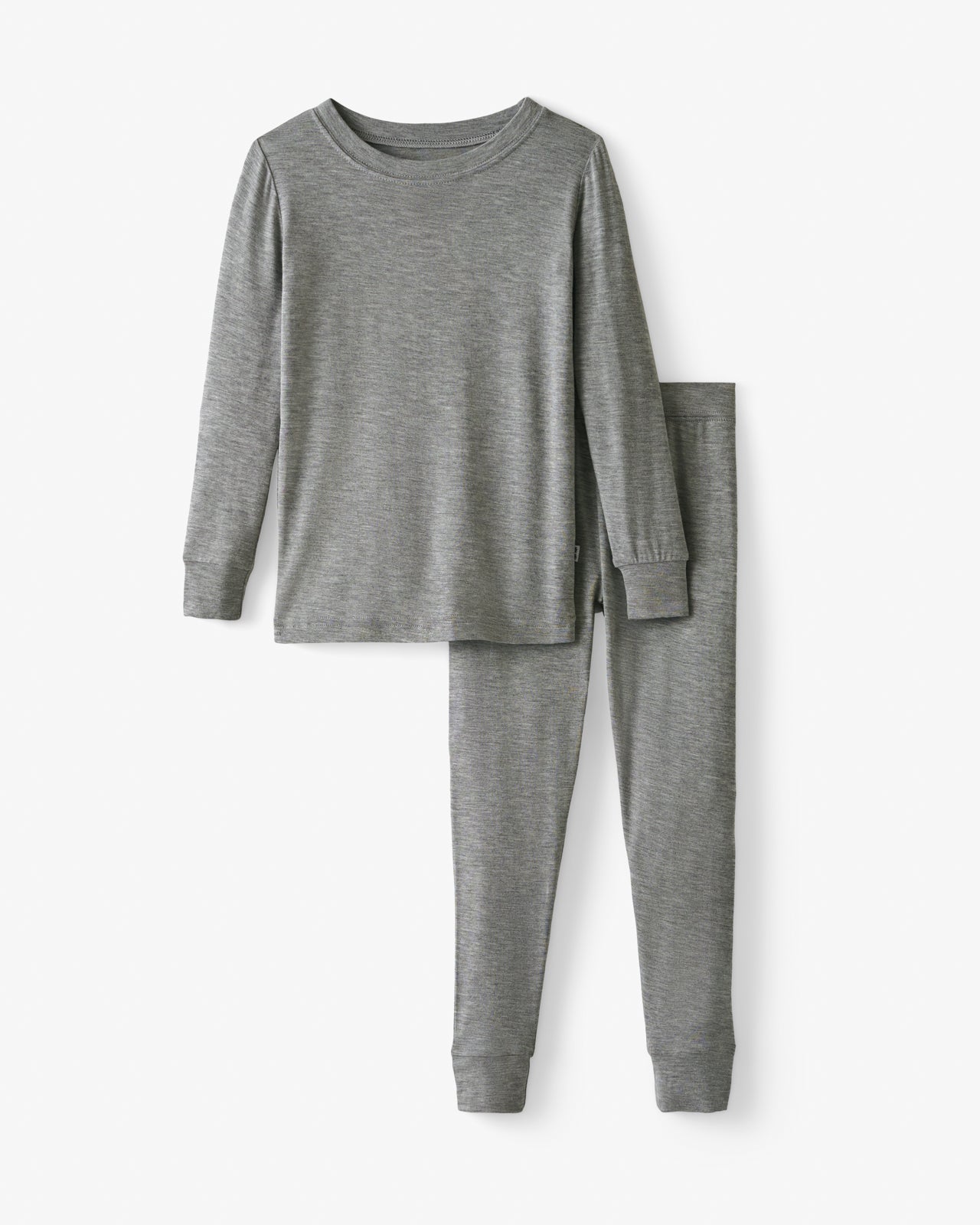 Heather Gray Two-Piece Pajama Set