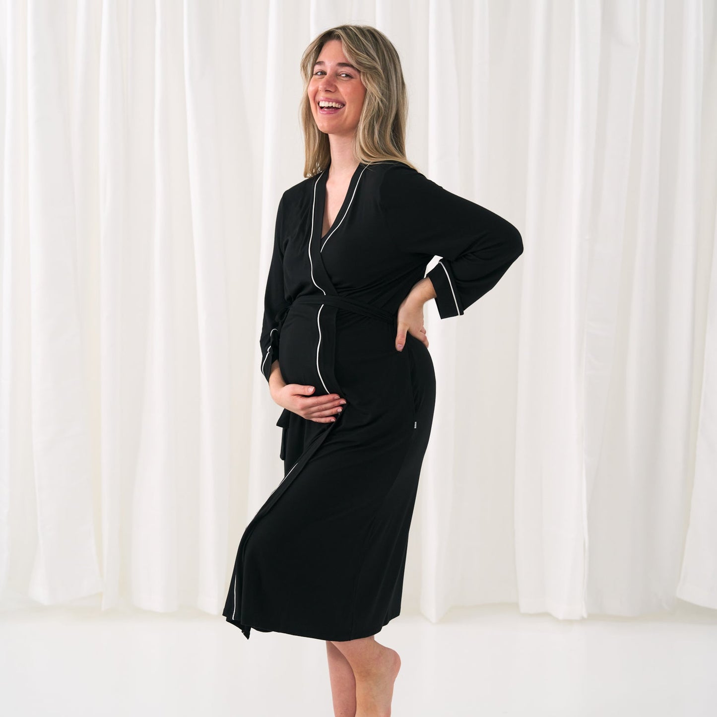 Black Women's Robe