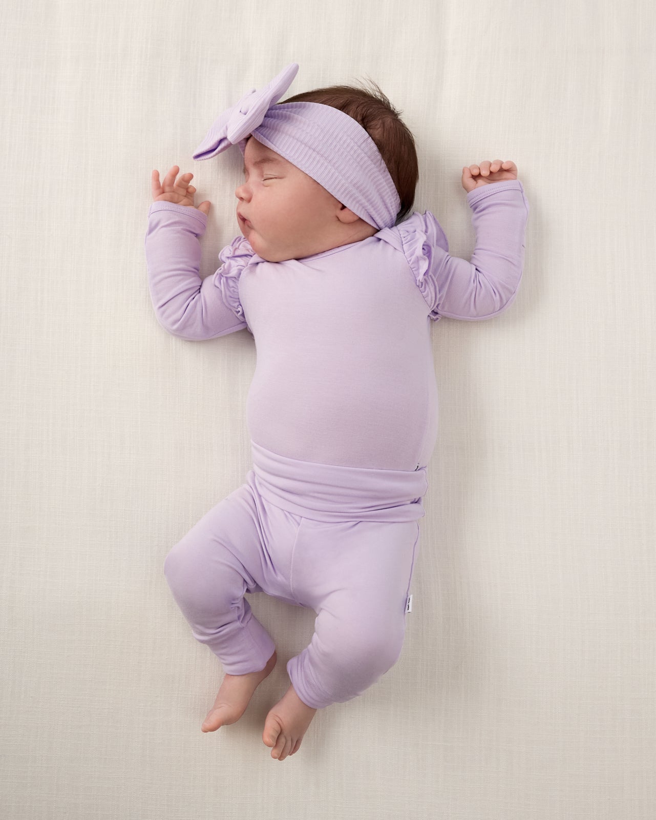 Misty Lavender Flutter Bodysuit