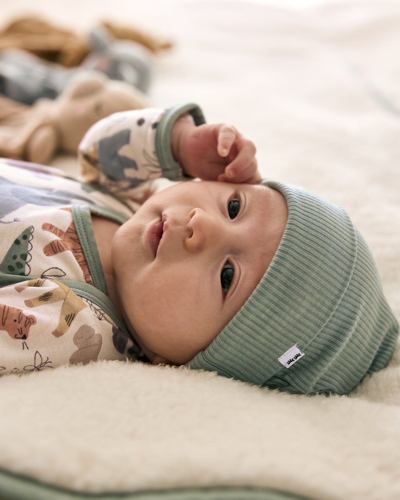 Willow Ribbed Infant Beanie