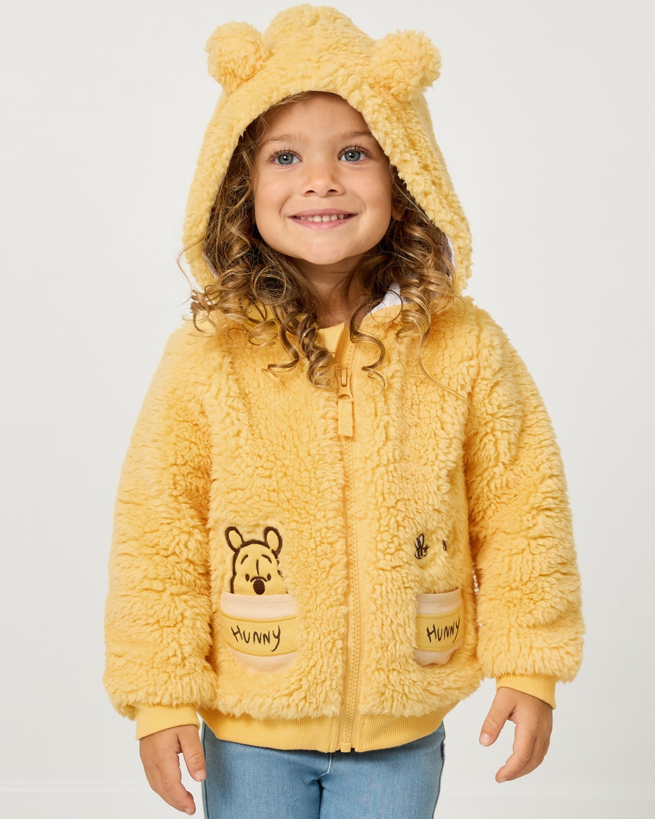 Disney Winnie the Pooh Sherpa Zip Hoodie