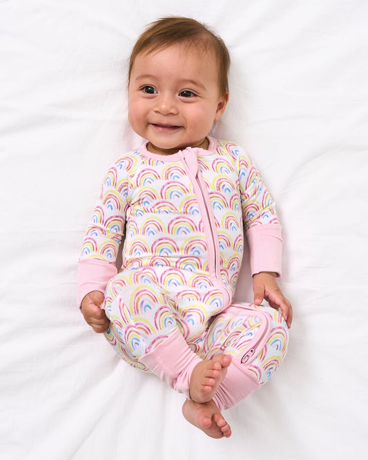 Pastel Rainbows Zippy