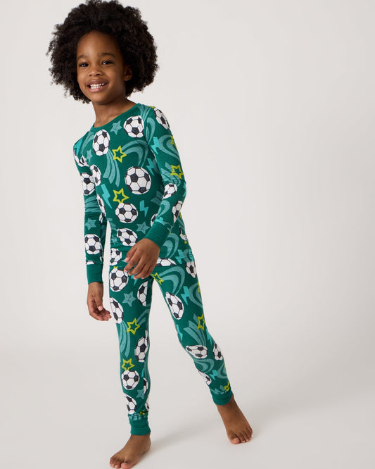 Soccer Stars Two-Piece Pajama Set