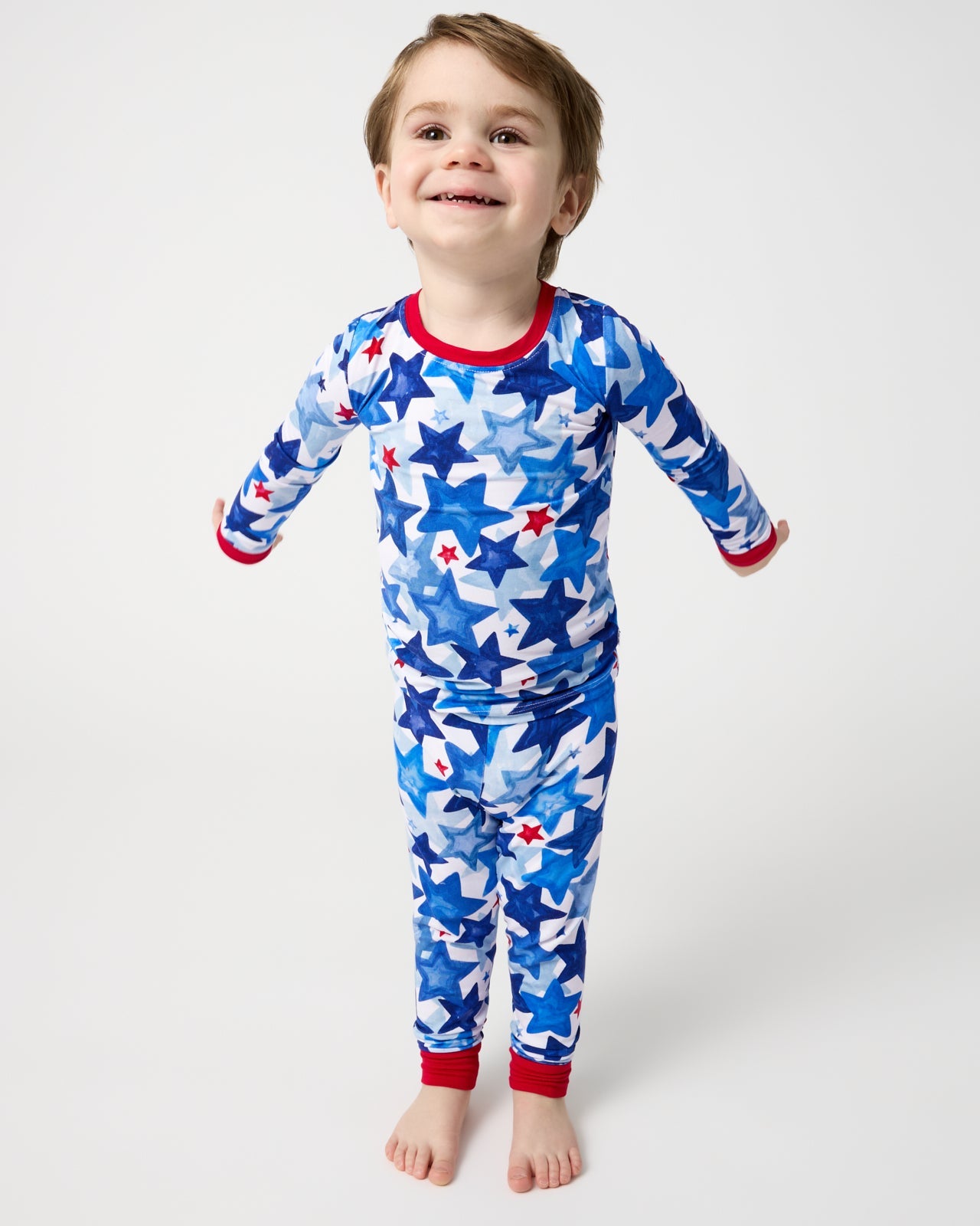 Starry Splash Two-Piece Pajama Set