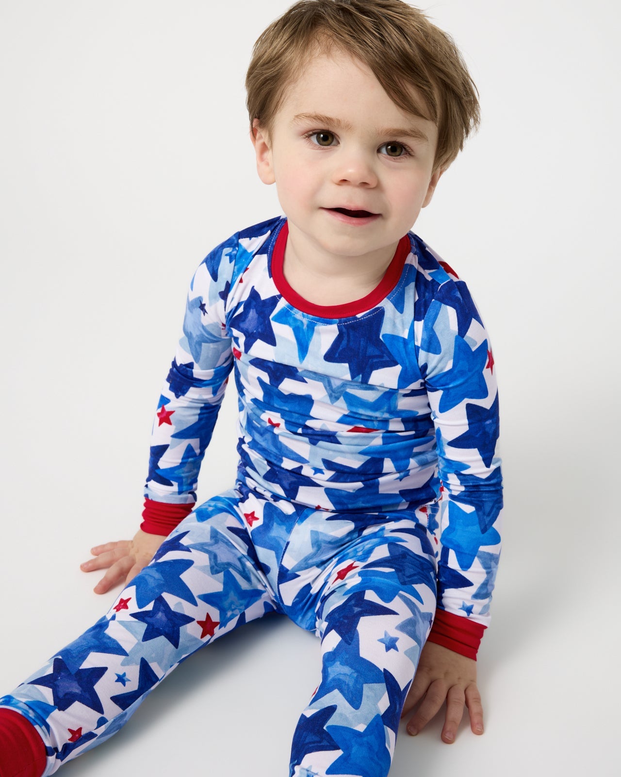 Starry Splash Two-Piece Pajama Set