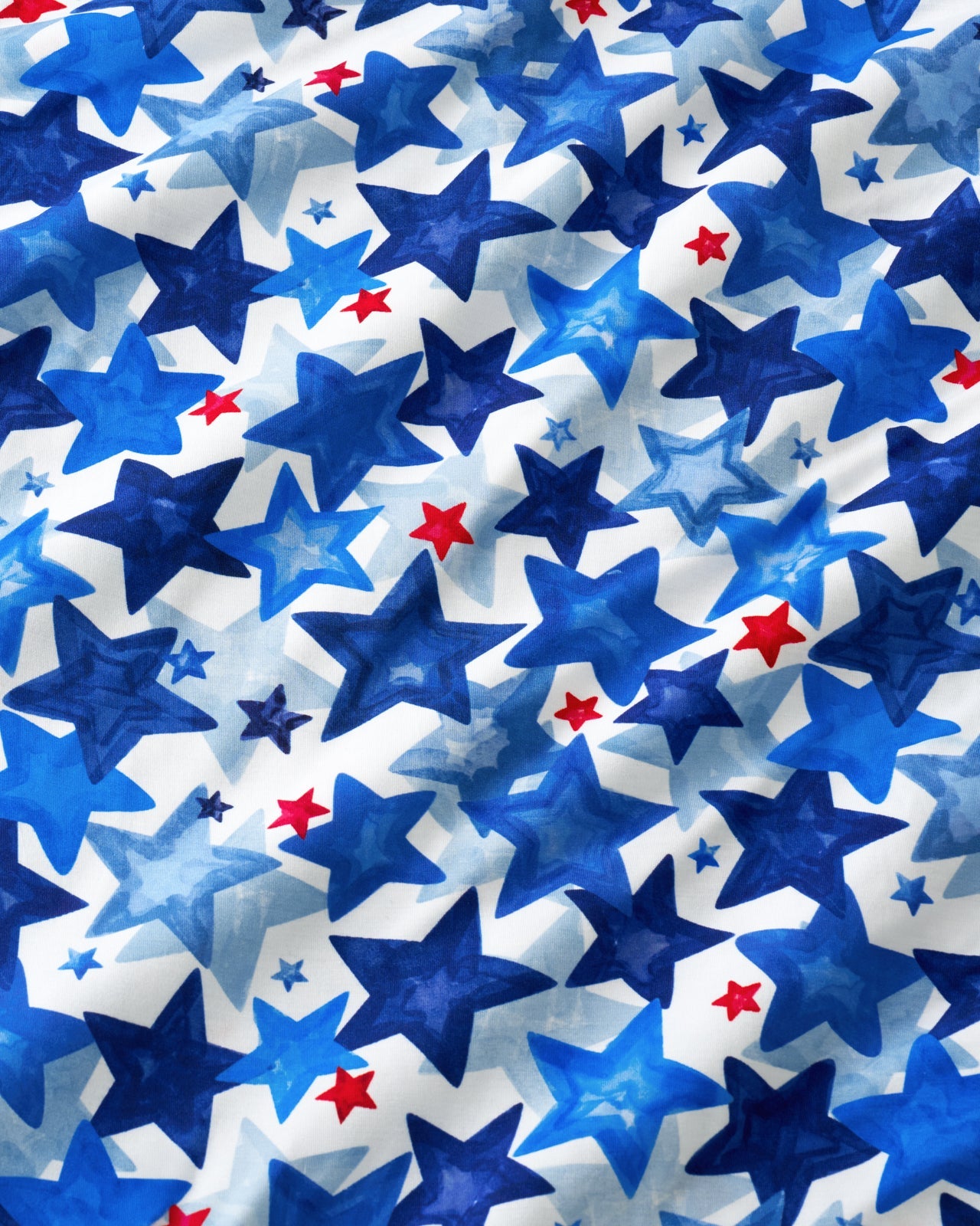 Starry Splash Men's Short Sleeve Pajama Top
