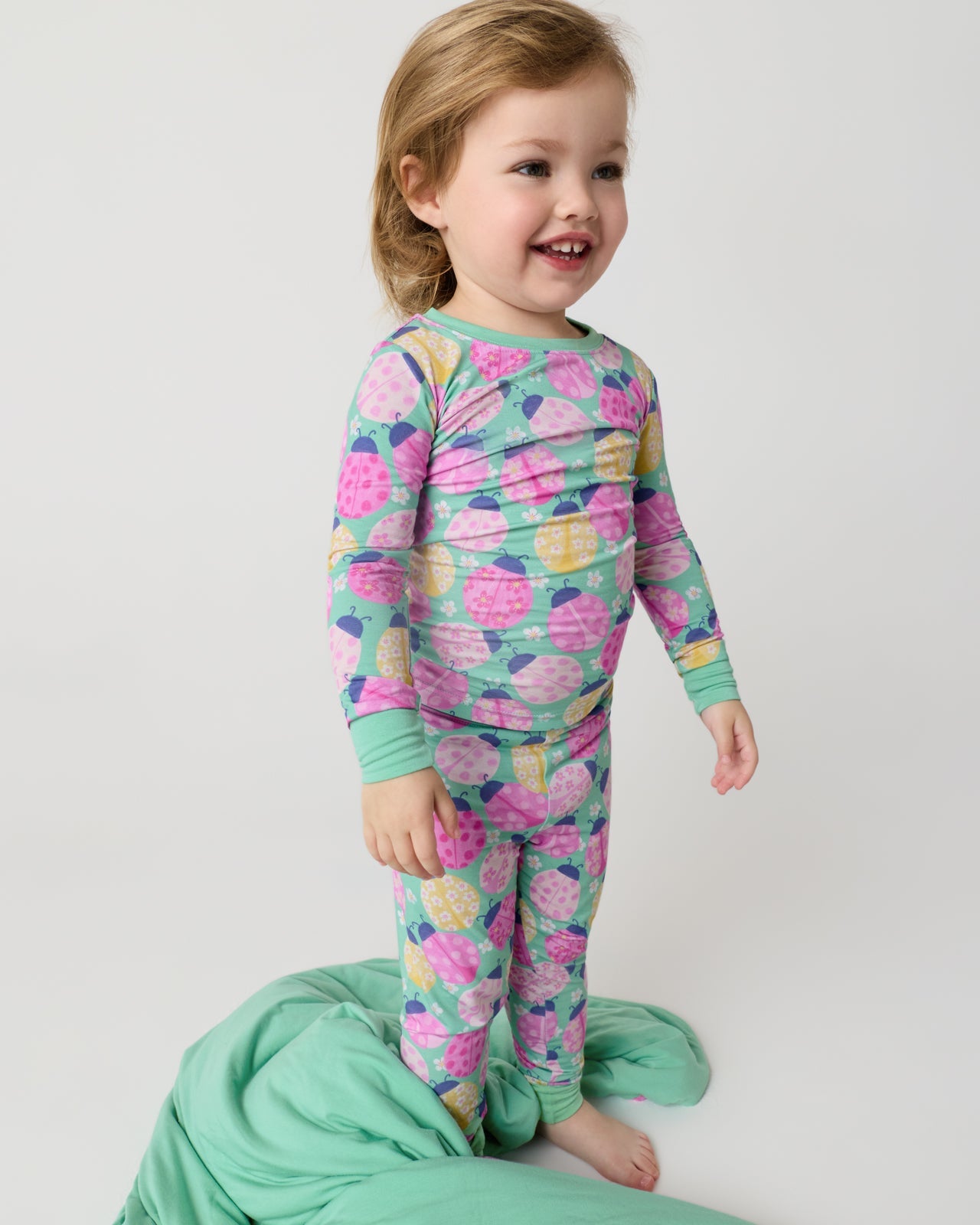Ladybug Meadow Large Cloud Blanket®