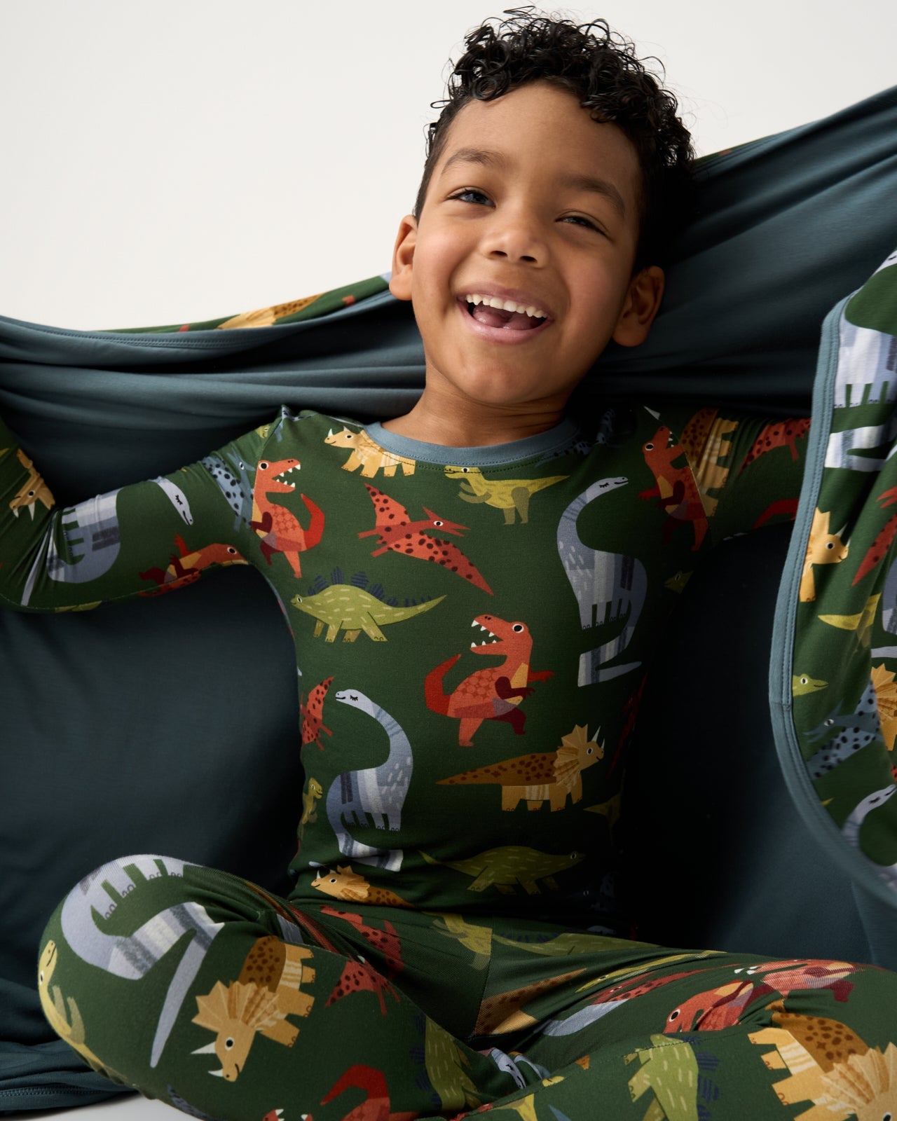 Roar & Explore Green Large Cloud Blanket®