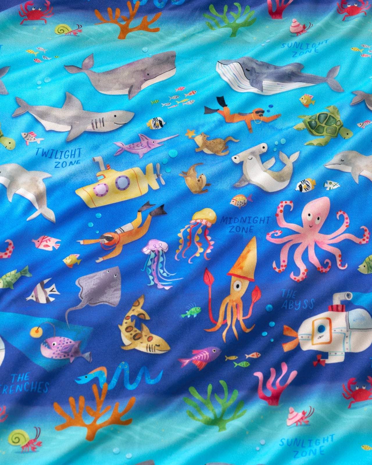 Underwater Discovery Large Cloud Blanket®