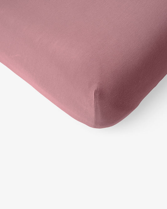 Rosewood Fitted Mini Crib Sheet