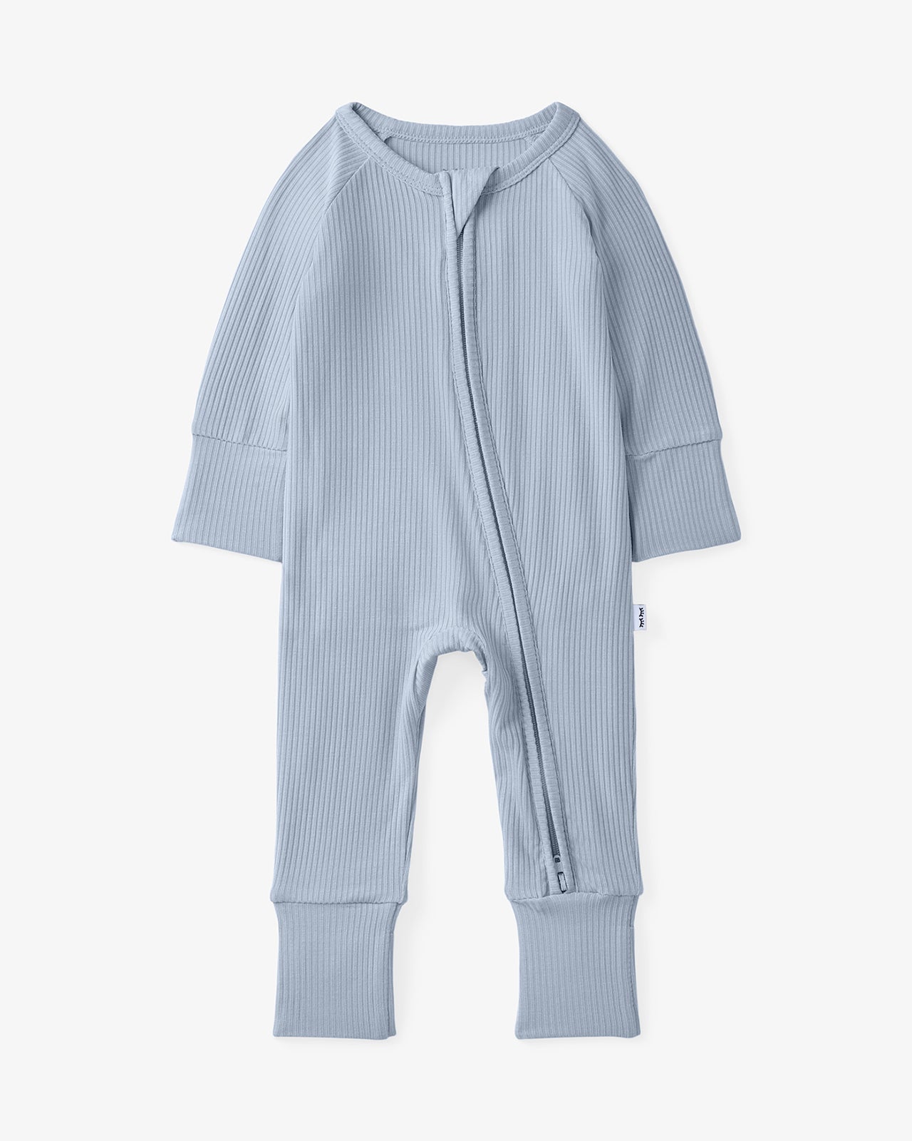 Light Fog Ribbed Zippy