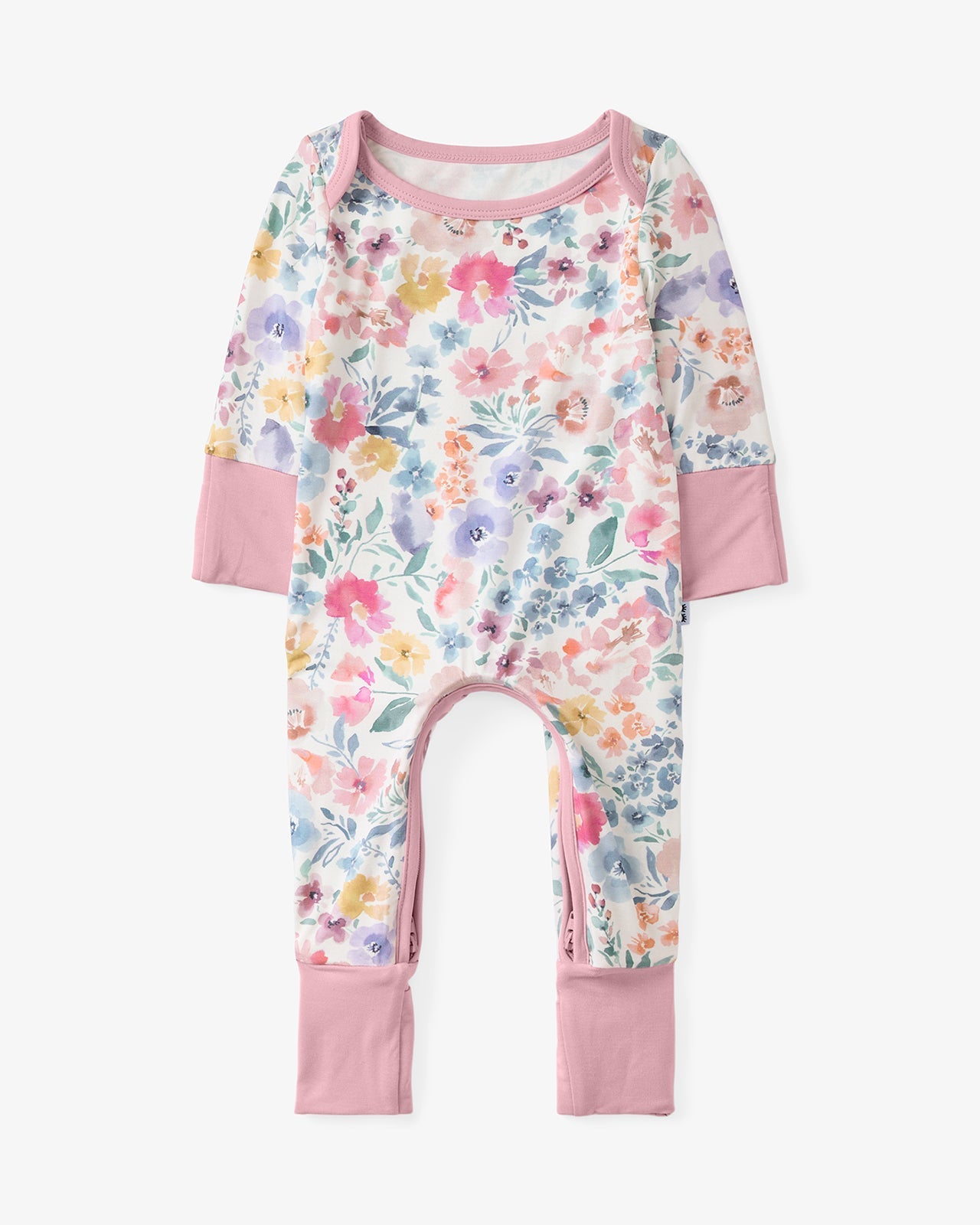 Tiny Blooms Crescent Zippy