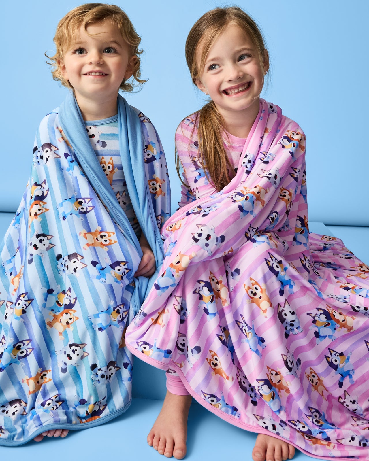 Bluey Dance All Day Pink Large Cloud Blanket®