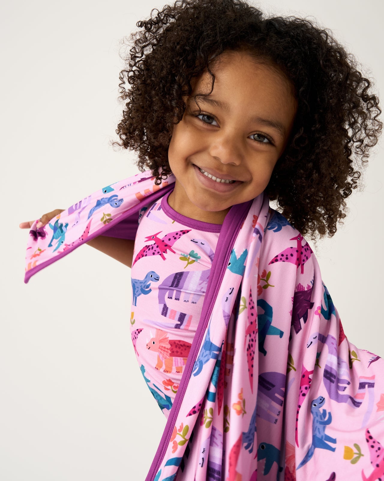 Roar & Explore Pink Large Cloud Blanket®
