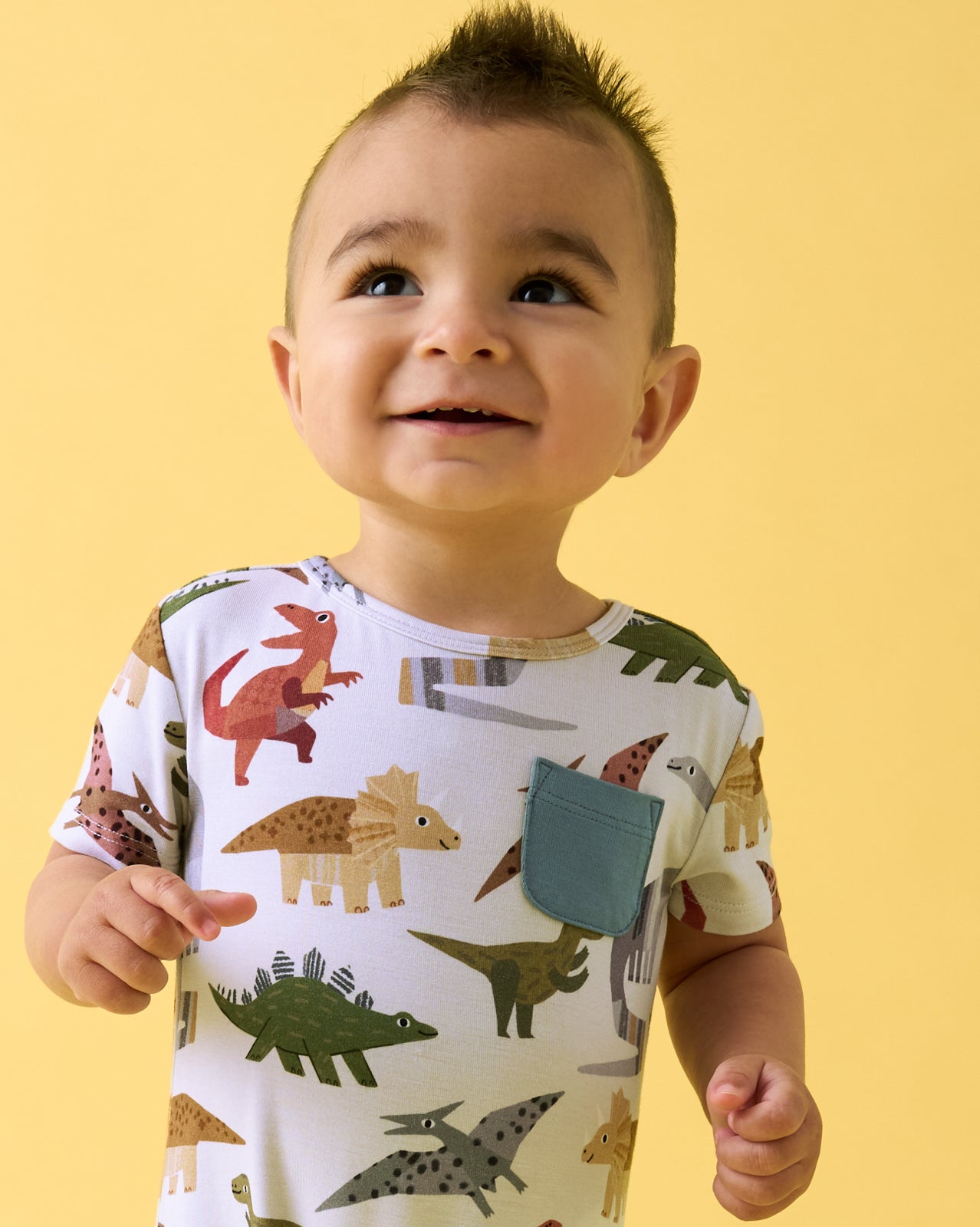 Roar & Explore Pocket Shorty Romper